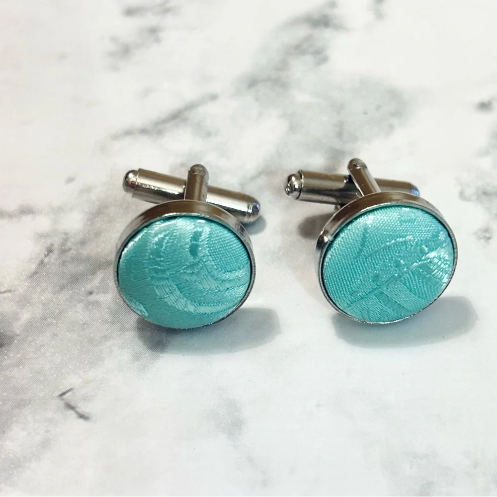Lot of 3 Sets of Men’s Cufflinks Gold and Silver Tone